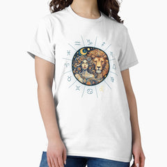ZODIAC Leo - Astrological LEO - LEO - ZODIAC sign - Van Gogh style - 6 Classic T-Shirt