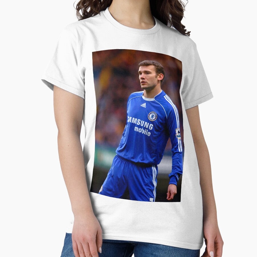 Andriy Shevchenko Football Soccer Player Classic T-Shirt