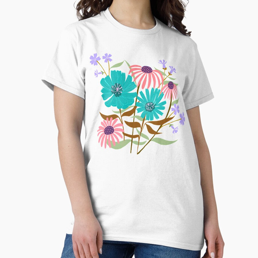 Summer florals. Classic T-Shirt