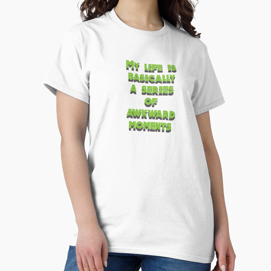 Awkward Is My Aesthetic Classic T Shirt