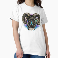 Zodiac Aries Birth Sign Design! Classic T-Shirt