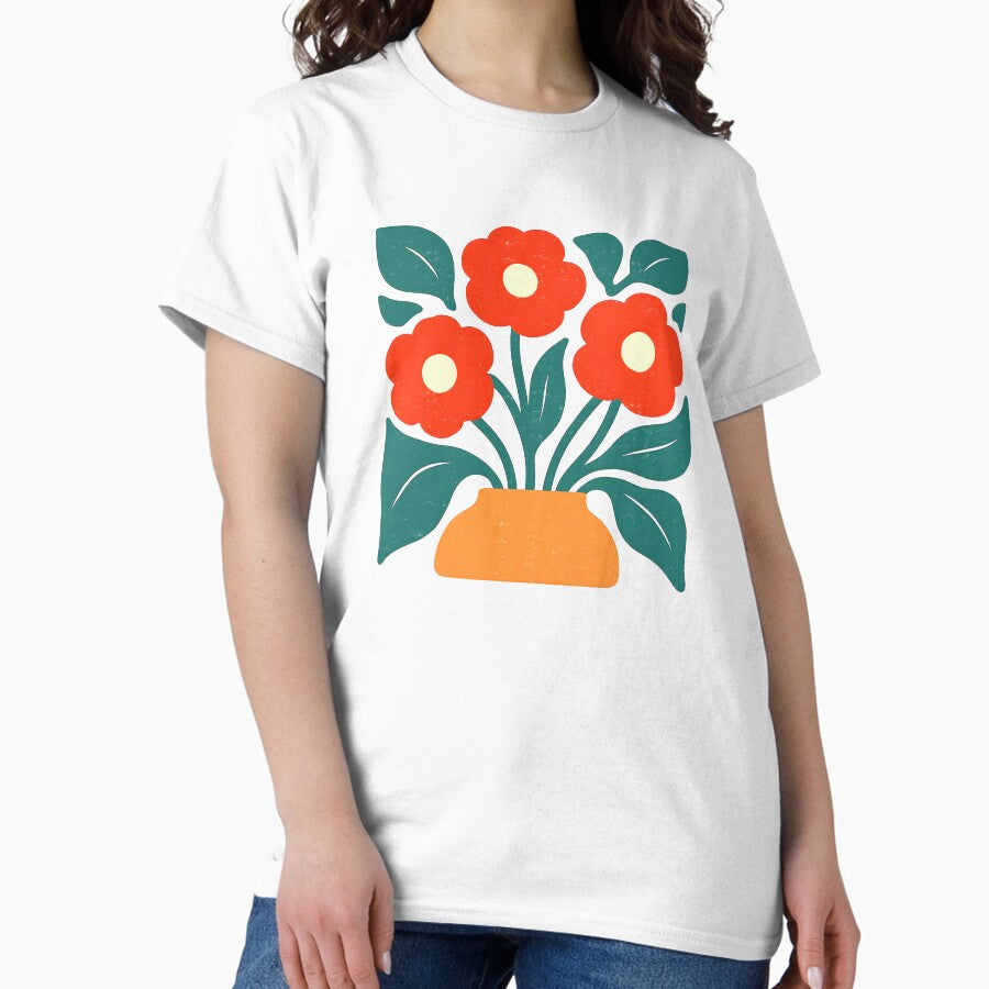 Daisies Market Flowers Classic T-Shirt