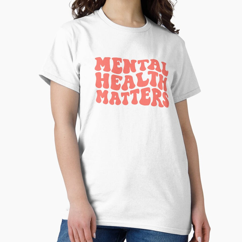Mental Health Matters Living Coral Classic T Shirt