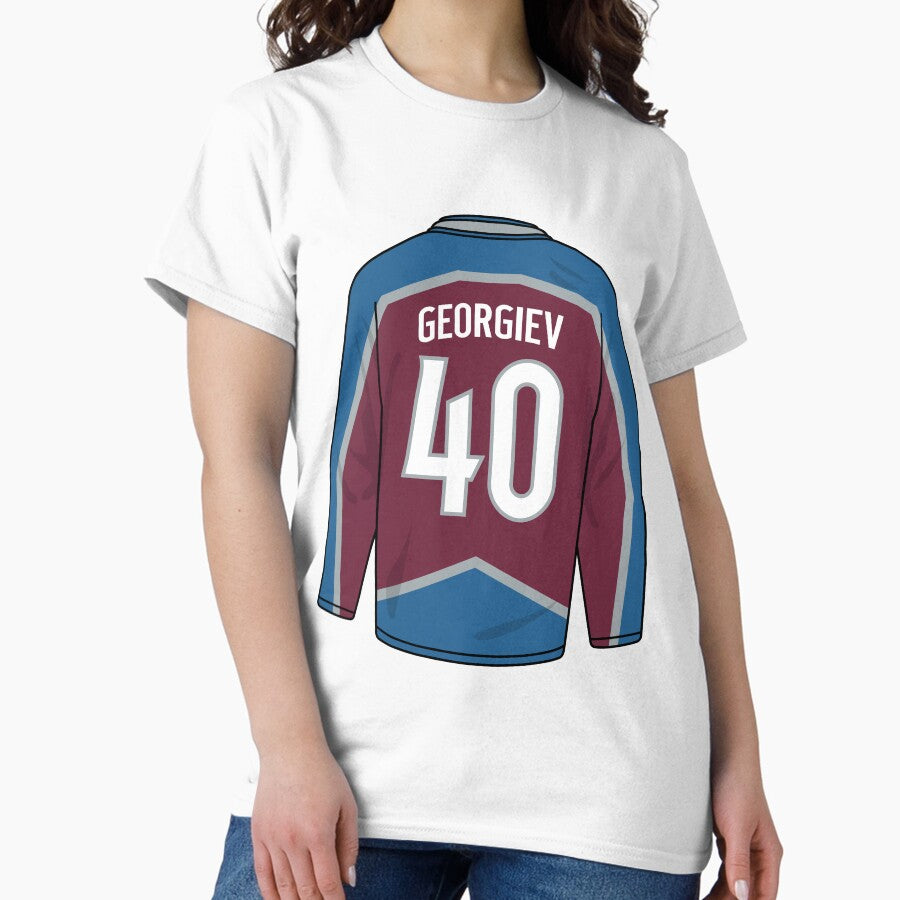 Alexandar Georgiev Colorado jersey Classic T-Shirt