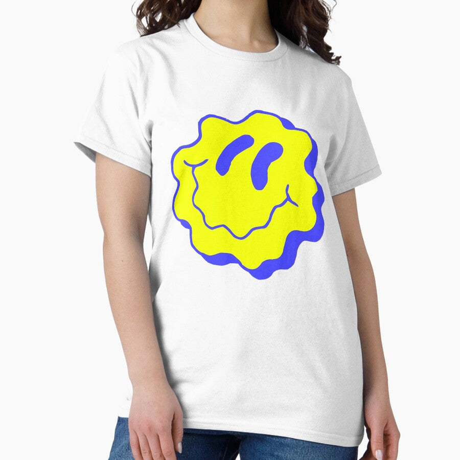 Happy Face Classic T Shirt