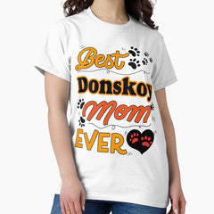 Best Donskoy Cat Mom Ever cute design for all the cats lovers mamas Classic T-Shirt