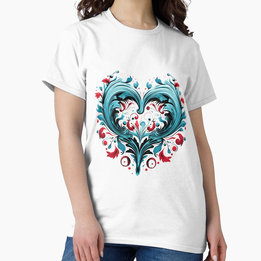 Baroque Love Tendrils Of Affection Classic T Shirt
