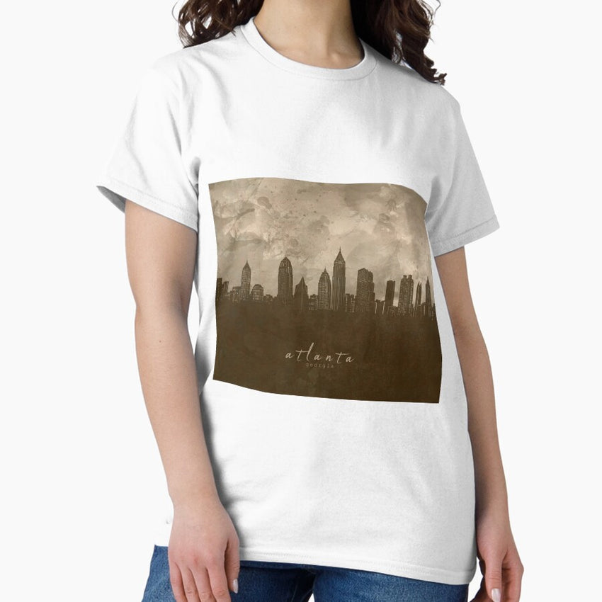atlanta skyline Classic T-Shirt
