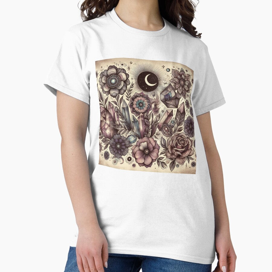 Retro Crystals Classic T-Shirt
