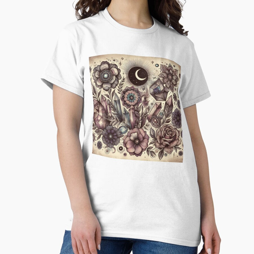Retro Crystals Classic T-Shirt