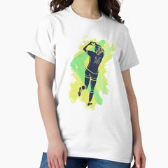 Australian Football Soccer Star #16 Colour Splash Classic T-Shirt