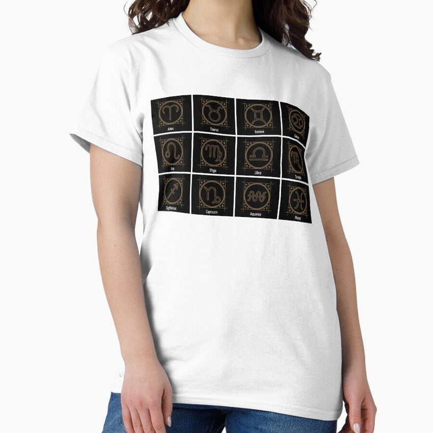 Zodiac signs Classic T-Shirt