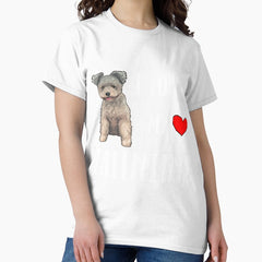 I found my valentine day pumi dog lover gift Classic T-Shirt