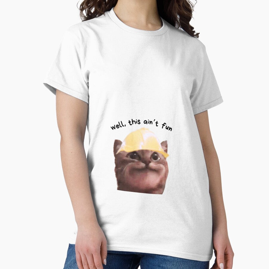 Funny Smiling Cat 2 Classic T-Shirt