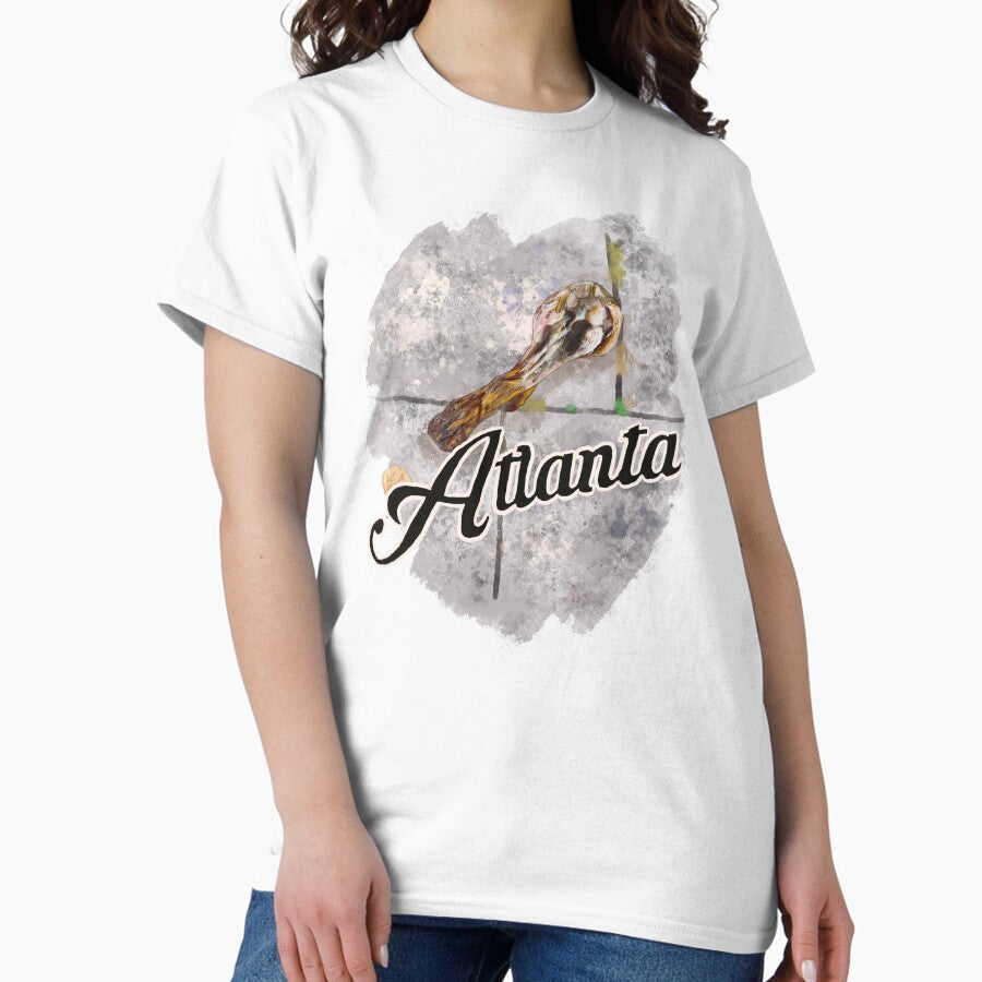Atlanta Landmark Discarded Chicken Wing Classic T Shirt