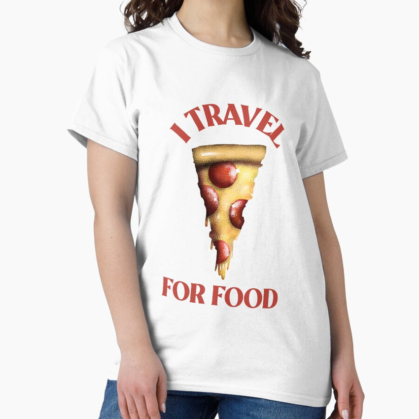 I travel for food Classic T-Shirt