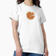 Pizza slices cartoon Classic T-Shirt