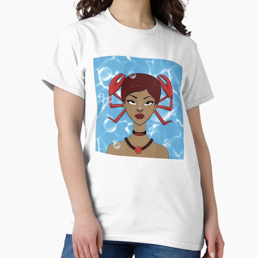 Crabby Cancer Classic T-Shirt