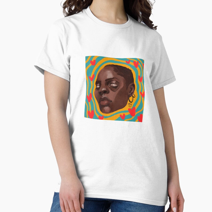 retro portrait Classic T-Shirt