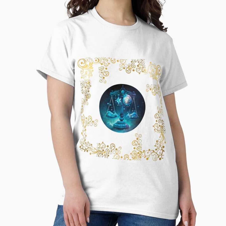 LIBRA ZODIAC SIGN WITHOUT FONT Classic T-Shirt
