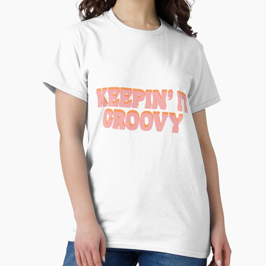Retro Keepin It Groovy Classic T-Shirt