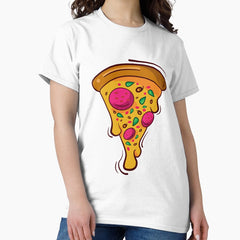 Pizza makes you happy Classic T-Shirt