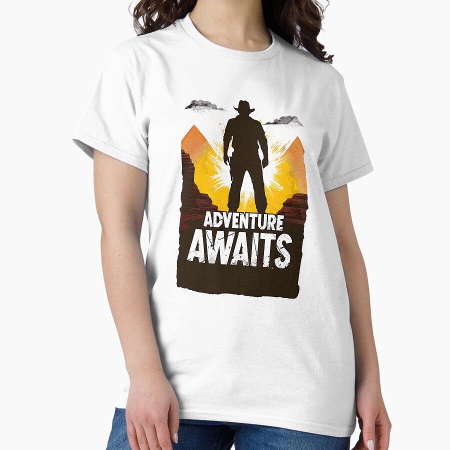 Adventure Awaits Sunset By The Pyramids Indy Classic T Shirt