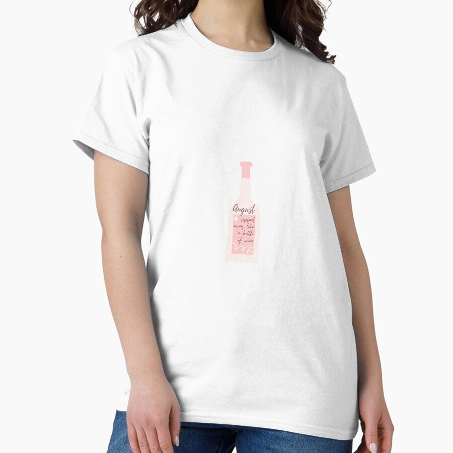 Taylor Swift August Wine Classic T Shirt