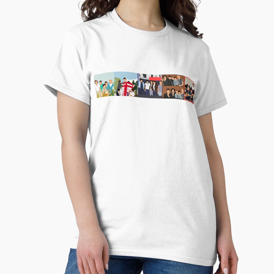 One Direction Discography 2011 2015 Classic T Shirt