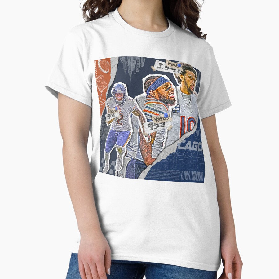 Chicago Football Squad Design 1 Classic T-Shirt
