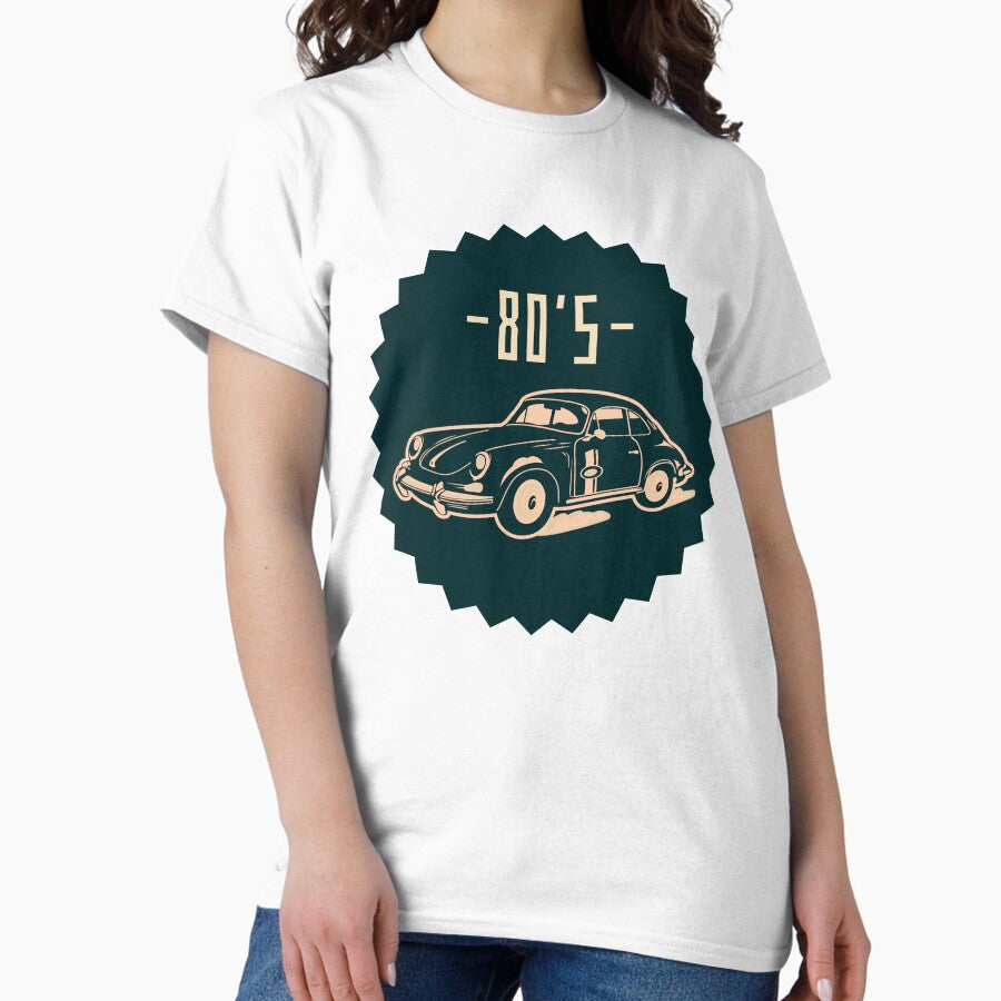 80S Car Classic T Shirt