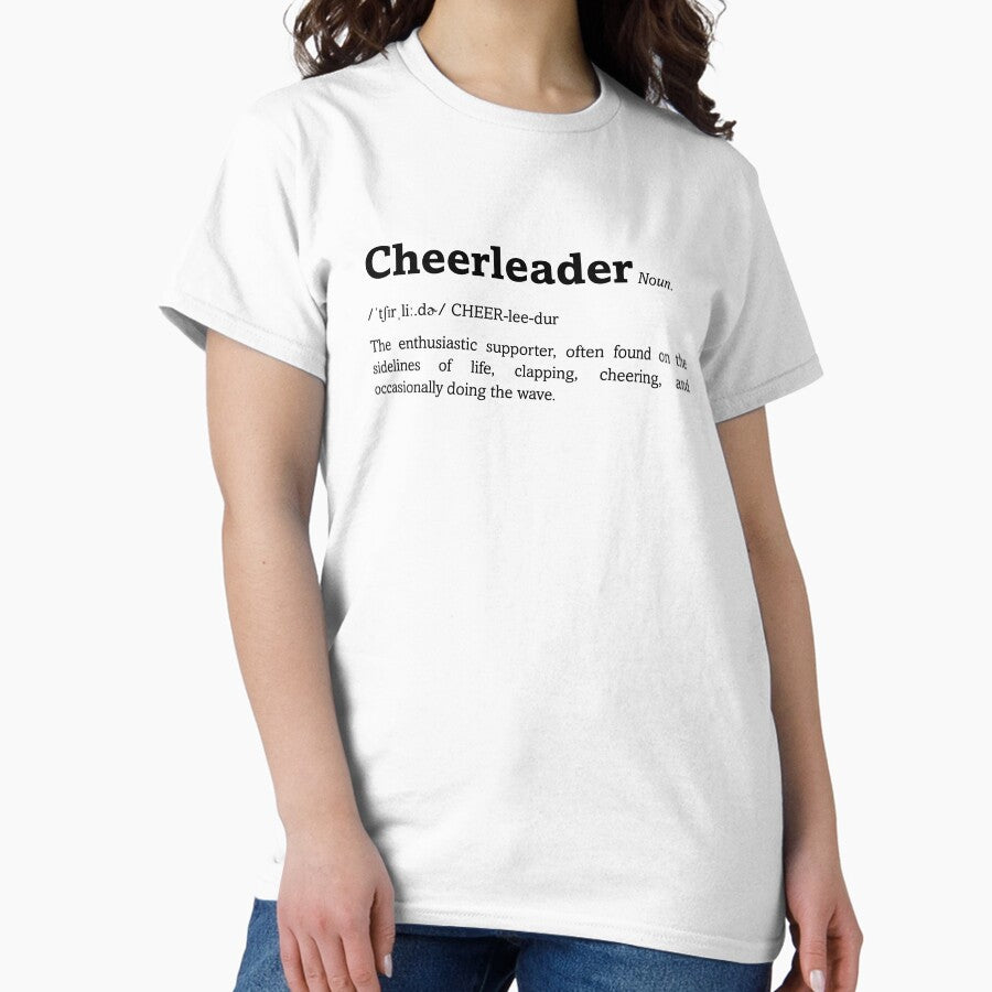Cheerleader Definition Classic T Shirt