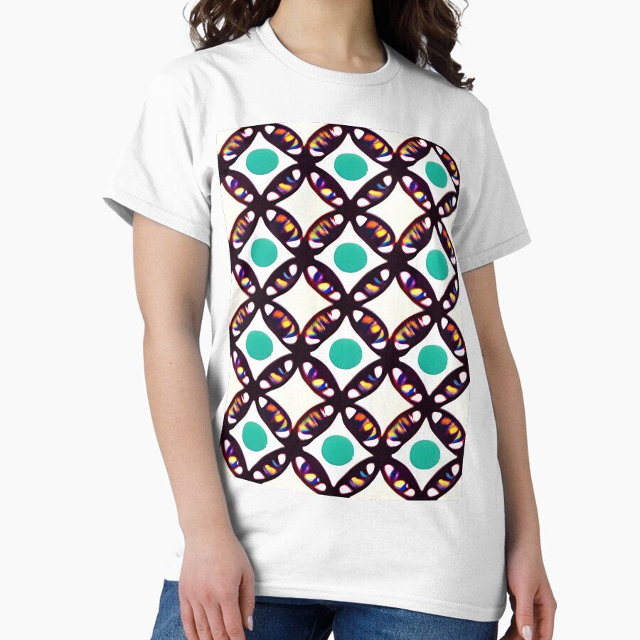 Abstract Patten Design Classic Vintage Summer Classic T Shirt