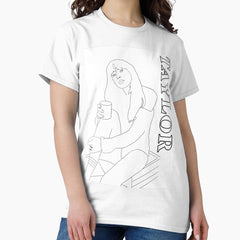 Taylor Swift Line Art Classic T Shirt
