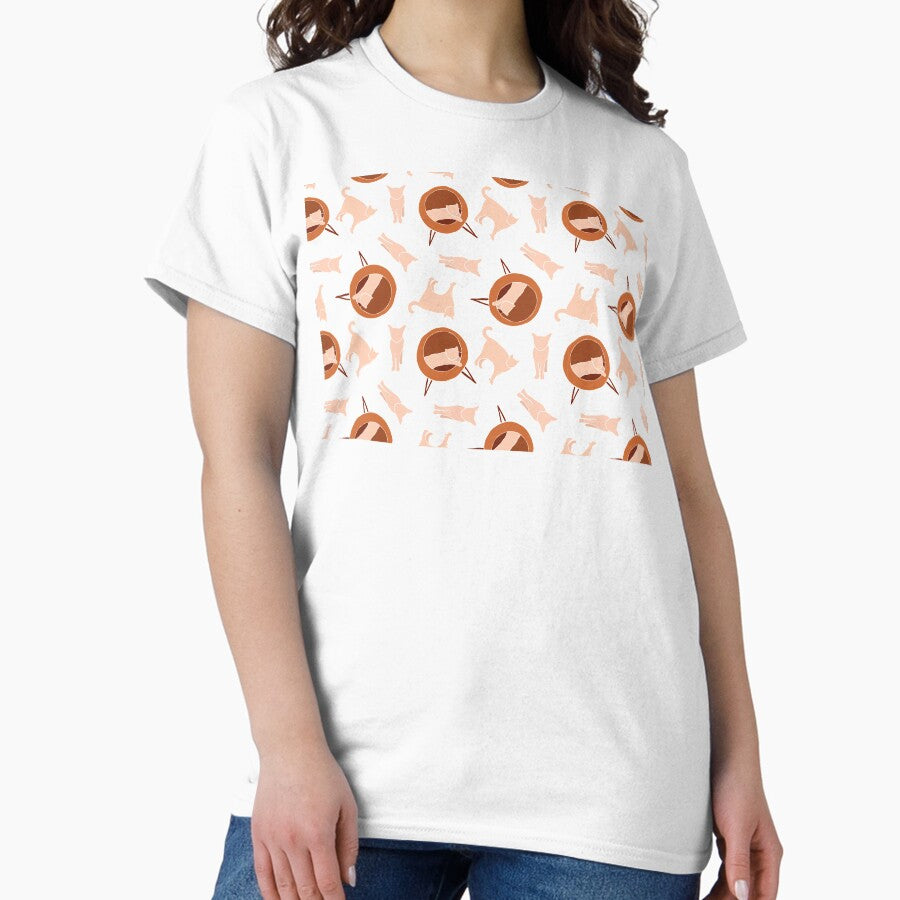 Cute Cate Pattern Classic T-Shirt