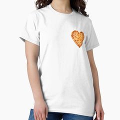 Valentine pizza heart Classic T-Shirt