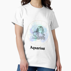 Aquarius Horoscope Design Classic T-Shirt