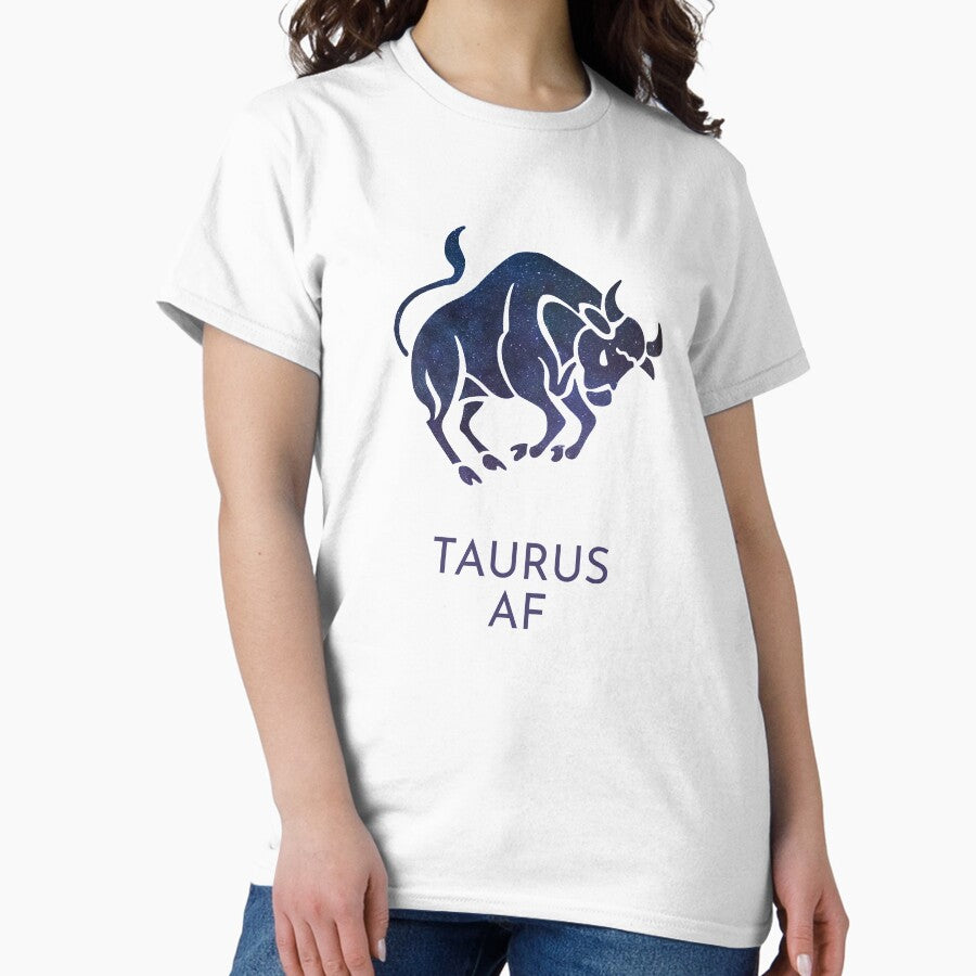 Taurus AF A Zodiac Sign Test Classic T-Shirt