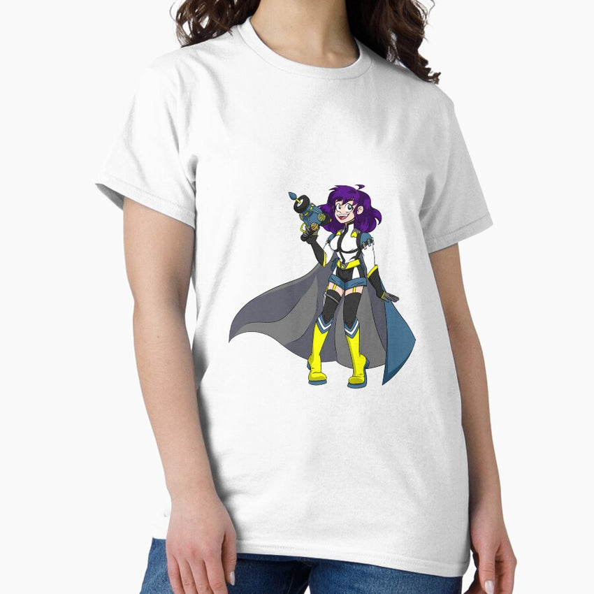 Anime girl Superhero Classic T-Shirt