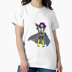 Anime girl Superhero Classic T-Shirt