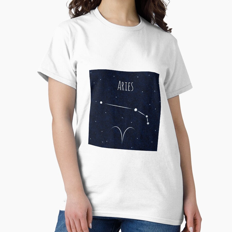 Aries Constellation Zodiac Classic T-Shirt
