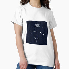 Aries Constellation Zodiac Classic T-Shirt