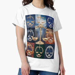 Astrology Zodiac Designs: Libra #6 Classic T-Shirt