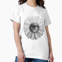 All Seeing Flower Shirt Classic T-Shirt