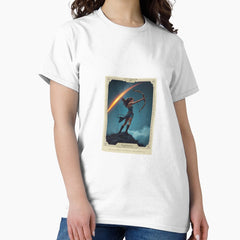 Sagittarius Zodiac Sign Tarot Card Classic T-Shirt