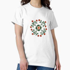 folksy flowers Classic T-Shirt