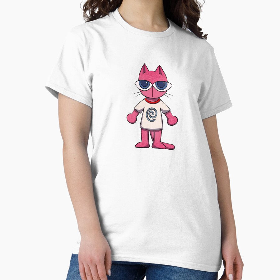 Kat in comfy oversized T-shirt Classic T-Shirt