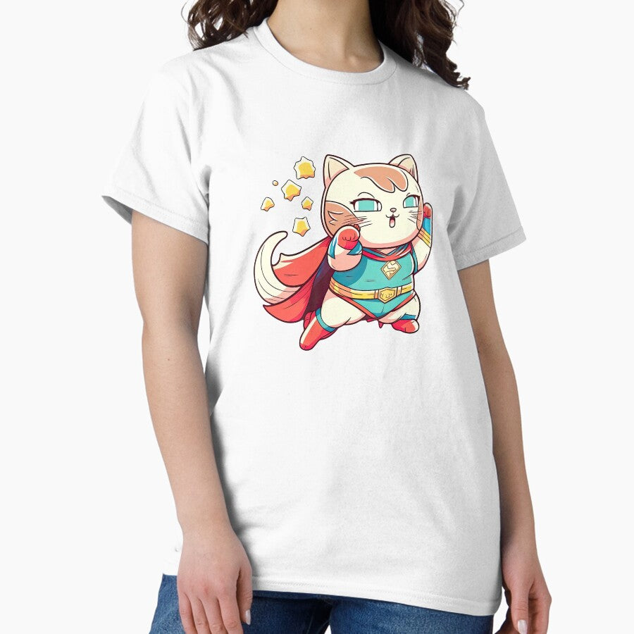 Adventures of Superhero Cat, Feline Fury Classic T-Shirt