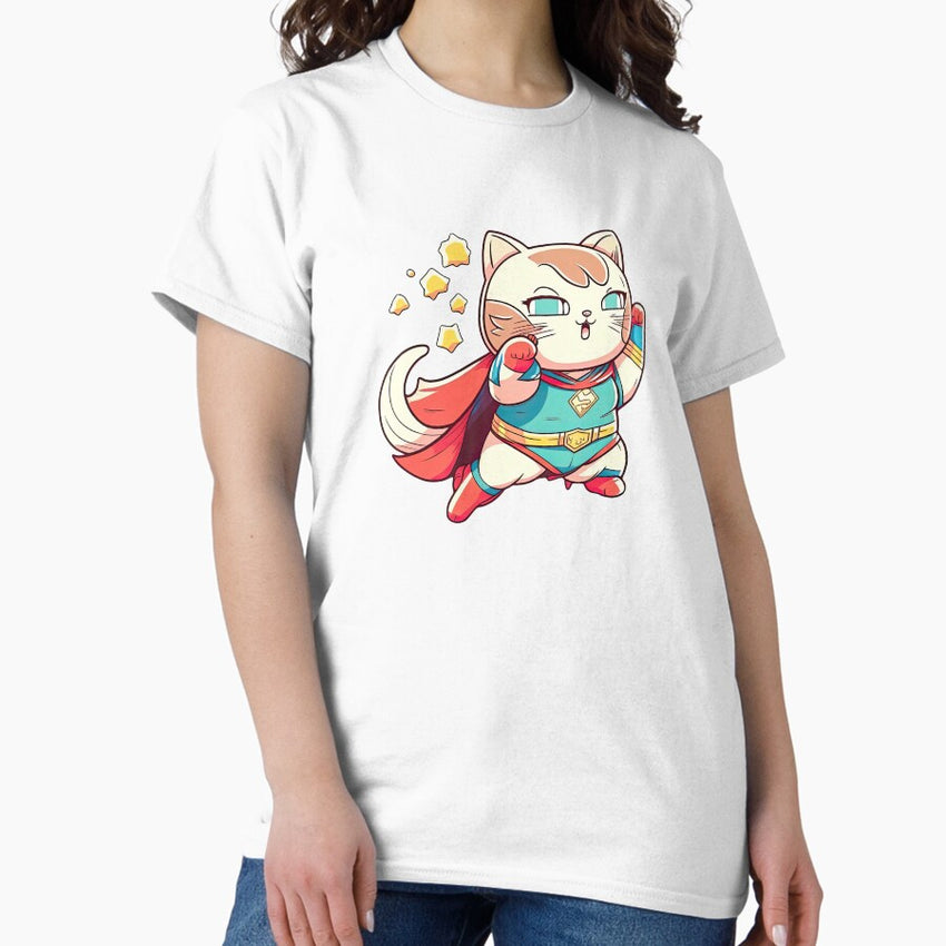 Adventures of Superhero Cat, Feline Fury Classic T-Shirt