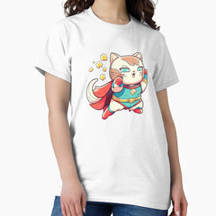 Adventures of Superhero Cat, Feline Fury Classic T-Shirt